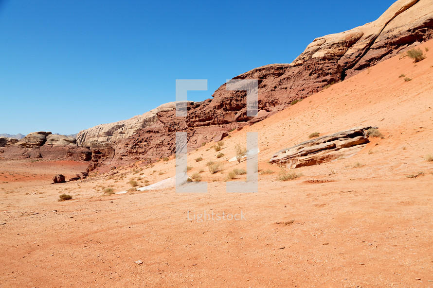 red desert sand 