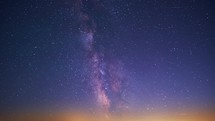 Time Lapse of the Milky Way 