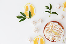 iced cookie and lemons 