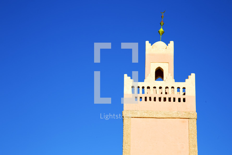 muslim tower in Morocco 