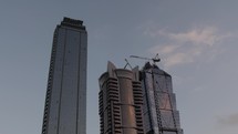 Buildings, architecture, skyscrapers in downtown Dubai.