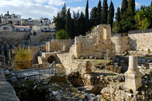 Pools of Bethesda and Crusader Chapel.