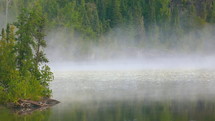Boundary Waters Morning Foggy Lake