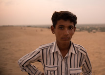 teen boy in India 