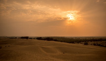 desert Outside Jaisalmer, India 