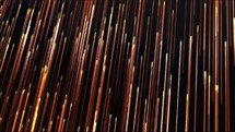 Shooting Lines: Bright Speed Motion Trails VJ Looping Background in 4k