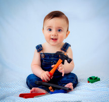 infant boy portrait 