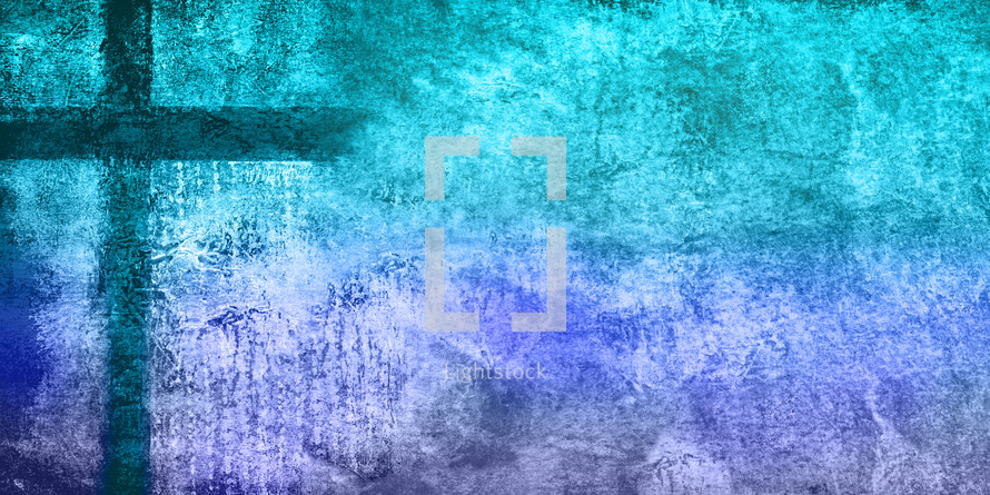 teal blue purple cross texture background with copy space