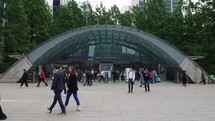 Canary Wharf tube station