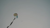 Giant Kites Flying In Sumpango, Guatemala To Honor The Dead During Dia de los Muertos - low angle