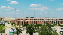 a baseball stadium 