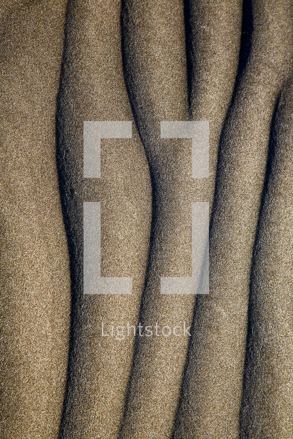 sand on a beach in Lanzarote, Spain
