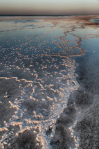salt lake in Ethiopia 