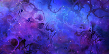 Abstract digital art - the universe and marbled design