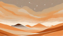 Desert Illustration 