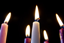 candles of an advent wreath 