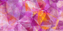 violet, plum, magenta, orange geometric shape abstract backdrop