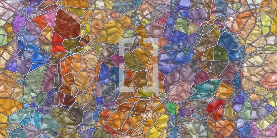 abstract multicolored leaded glass background 