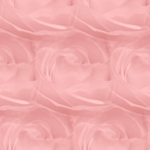 soft pink kaleidoscopic view of roses in a seamless tile pattern