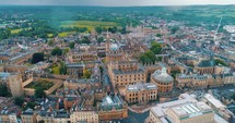 Drone Oxford College England Aerial