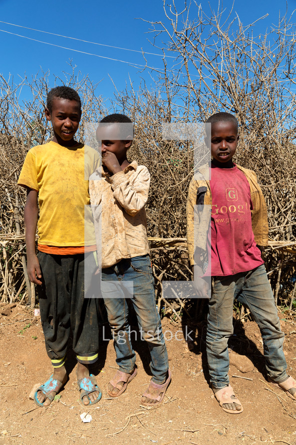 children in Ethiopia 