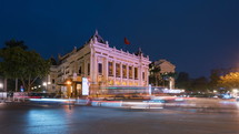 The Opera of Hanoi at dusk