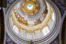 Cathedral Dome with Fresco Painting