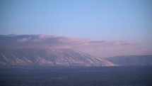 mountains surrounding Salt Lake City 