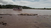 Costa Rica Crocodile Tour River Boat Wildlife Preserve