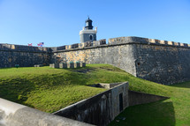 Fortress of San Felipe in Puerto Rico