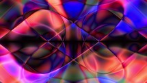 Psychedelic Multicolor Abstract Background Loop	