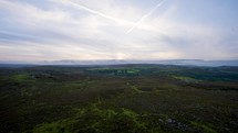 Sunset Timelapse Over Dartmoor In Devon 