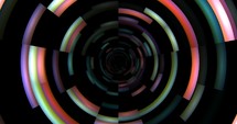 4k abstract textured background - Infinite tunnel, 3d Vortex .