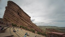 Time lapse of Red Rocks ampitheater.