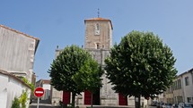 Church of the Island of Ré in the Atlantic coast of France This church is in the village of  La Flotte en Ré