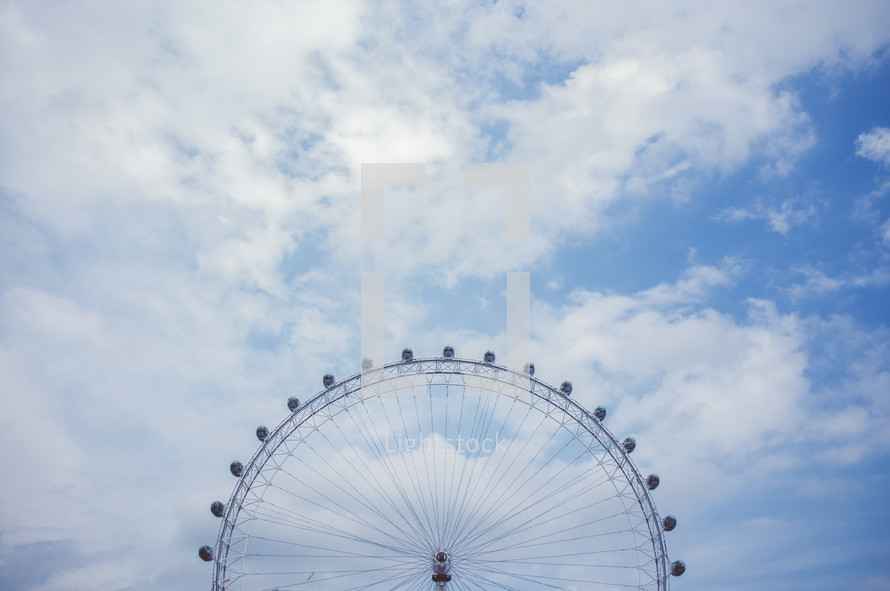 Ferris wheel in London