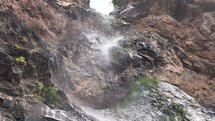 Misty Waterfall Close Up