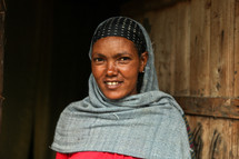 Shrouded Ethiopian Woman