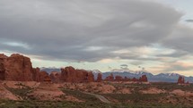 Arches National Park - Sunset Time Lapse