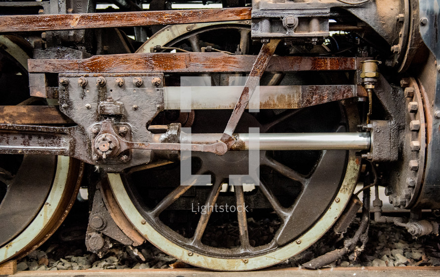 locomotive wheels 