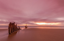 Dicky Beach at sunrise 