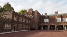 St James's Palace in Pall Mall in London, UK