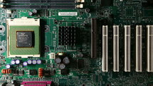 computer motherboard chips 