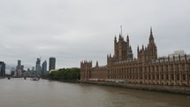 LONDON, UK - CIRCA OCTOBER 2022: Houses of Parliament aka Westminster Palace - EDITORIAL USE ONLY