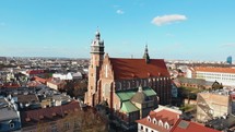 Corpus Christi Basilica Church in Krakow