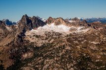 Jagged mountains of the North Cascades 