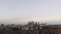 Downtown Los Angeles skyline | Urban | LA | Sky | Aerial | Day | Early Morning | World | People | Community | Buildings | Landscape | Evangelism