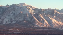 mountains surrounding Salt Lake City