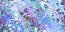 blue and purple multicolored cells and puddles seamless tile art - repeatable pattern