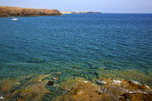 coastline Spain with cliffs 